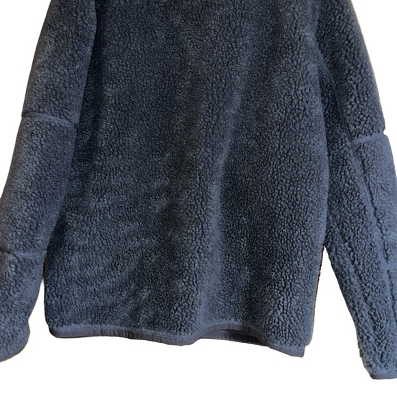 L.L. Bean Navy Fleece Size Large - Picture 6 of 9